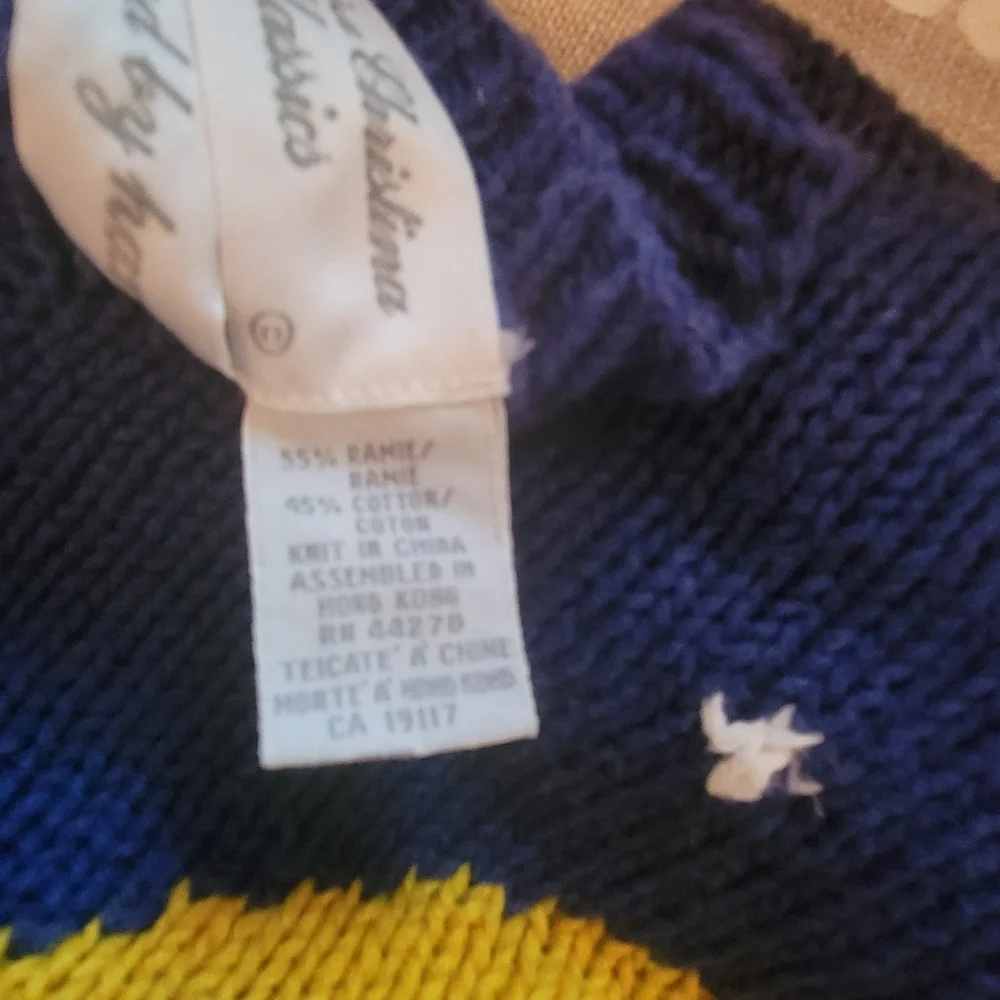 Marisa Christina Classics Vintage Handmade Sweater Halloween Womens Size Small - Picture 6 of 6